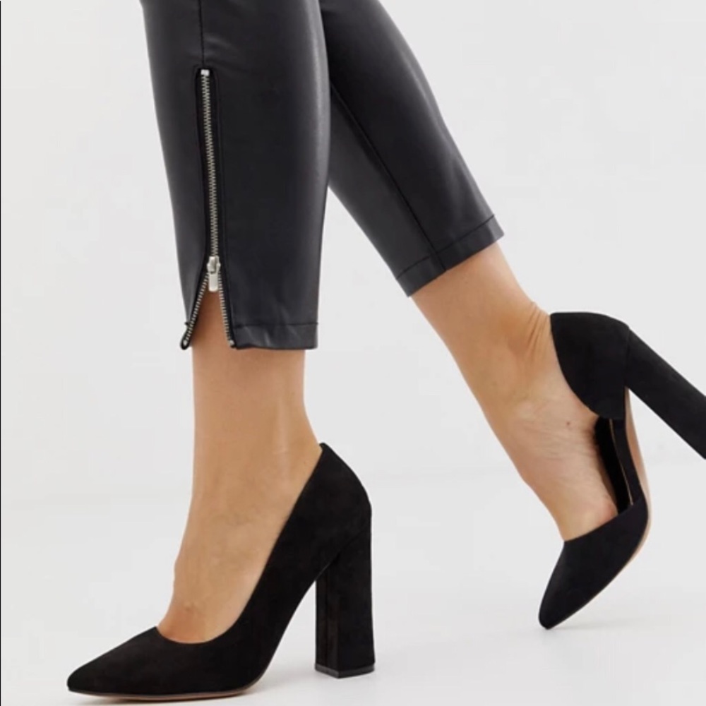 !NWT! Lane Bryant black chunky heel